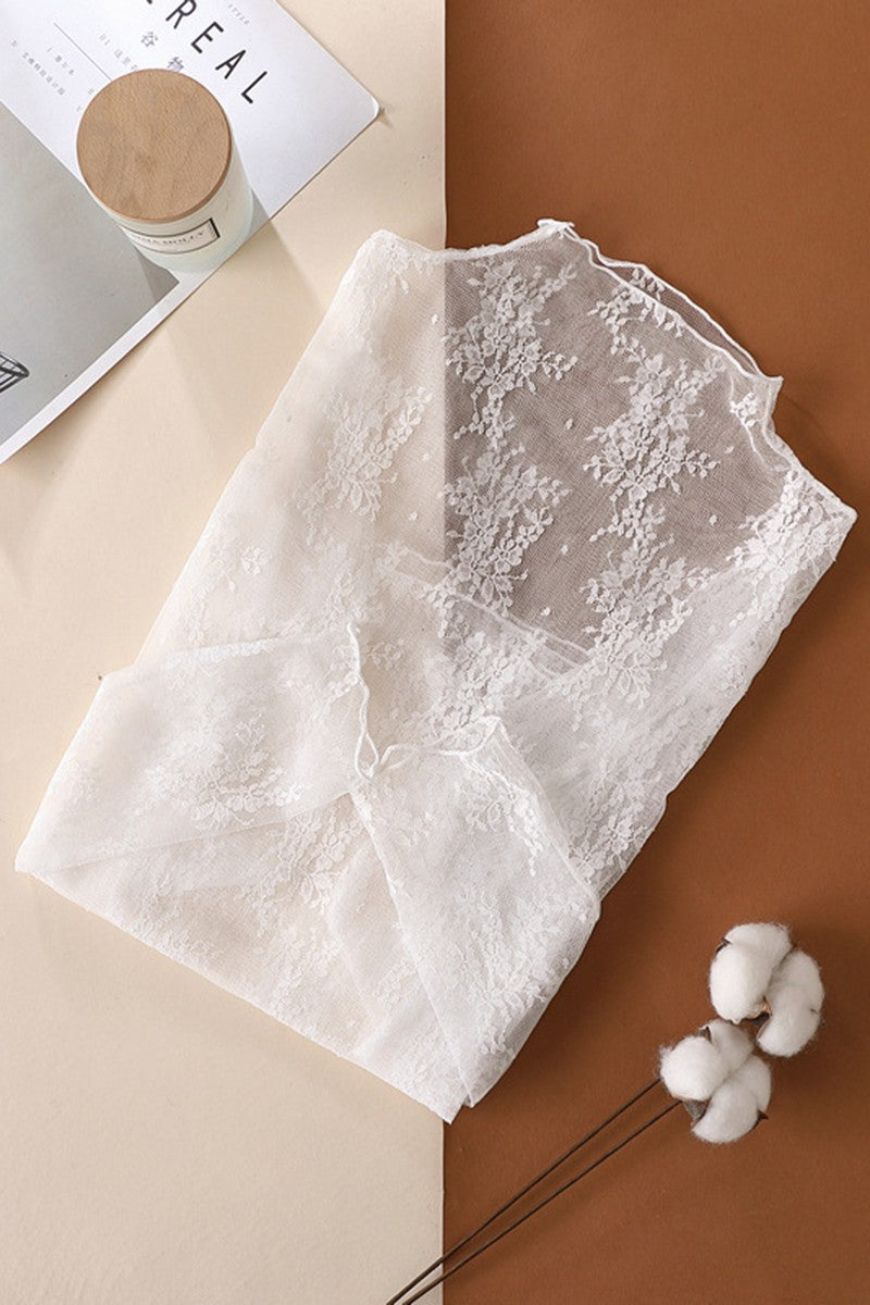 Evermore Lace Blouse- White