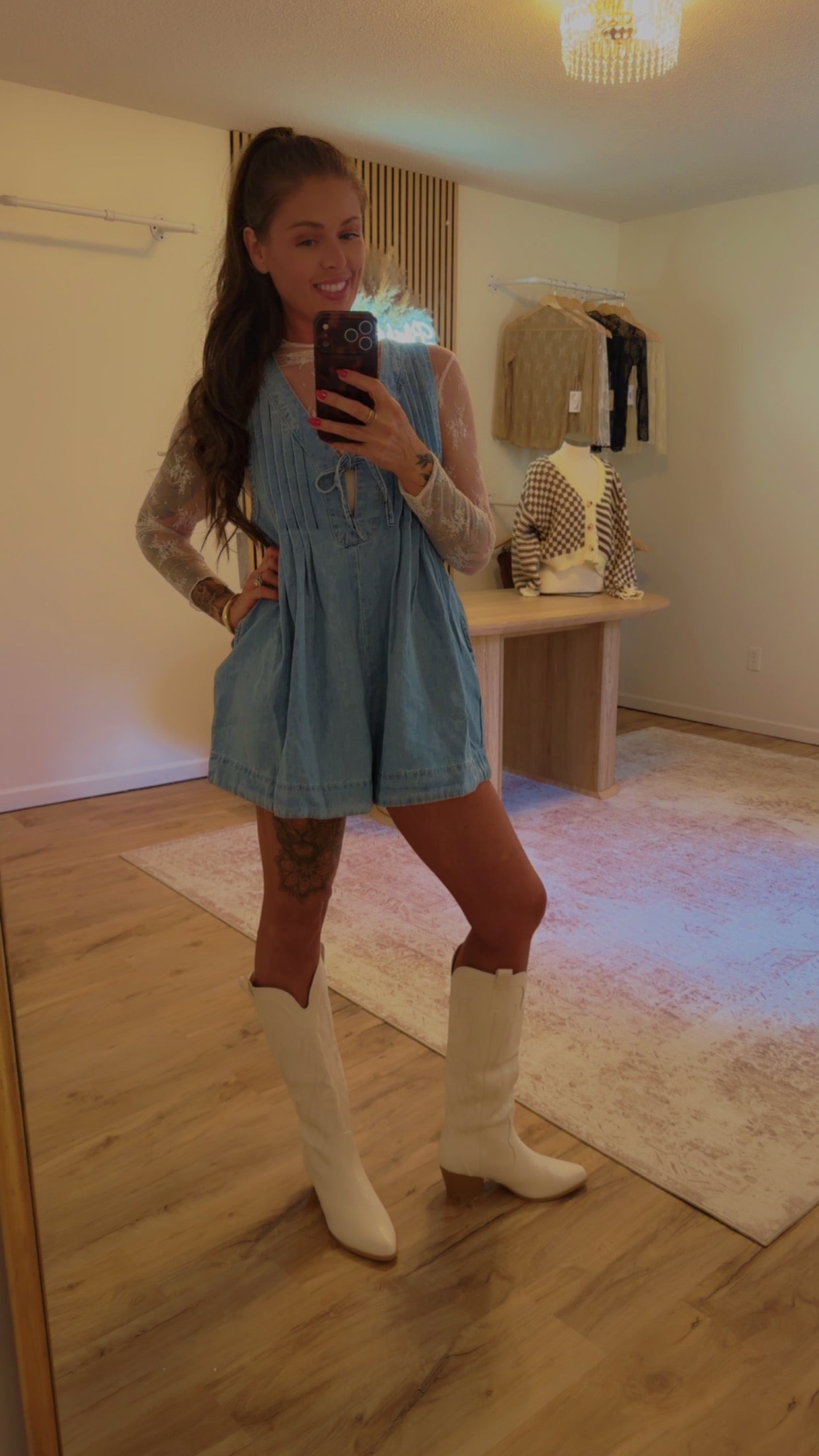 Denim Daydream Romper
