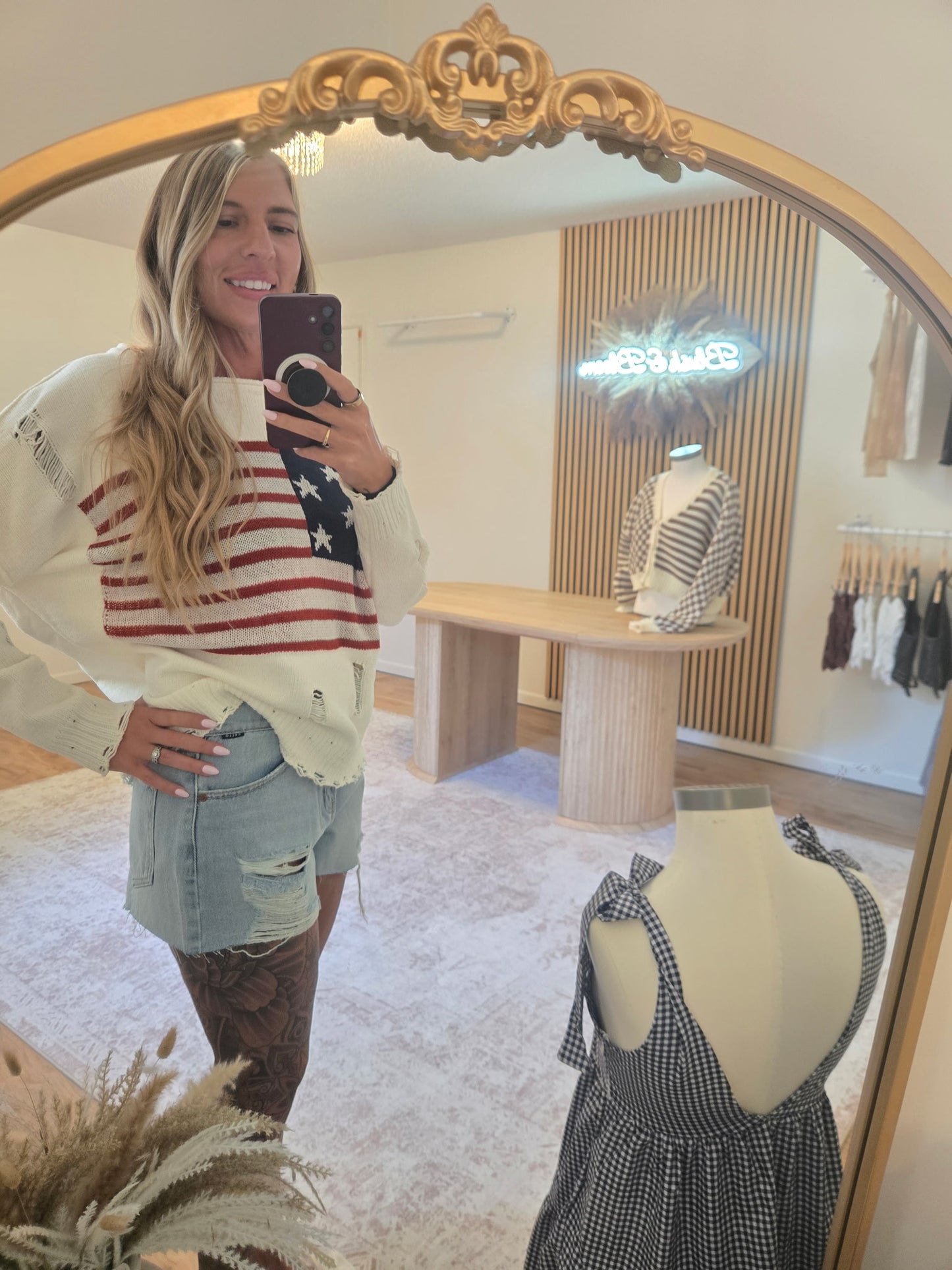 Sunny Days Denim Shorts