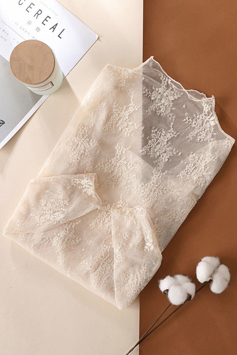Evermore Lace Blouse- Cream